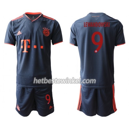 FC Bayern München LEWANDOWSKI 9 Kind Voetbaltenues Third 2019/20 - SS (+ Korte broeken)